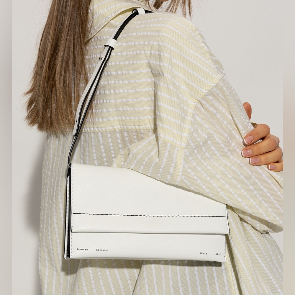 Proenza Schouler White Label Small Accordion Flap Shoulder Bag NWOT